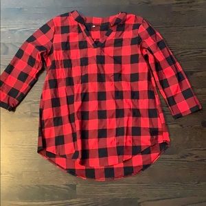 Large flannel